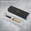 Picture of PARKER URBAN GT ROLLER GOLD & BLACK MEDIUM